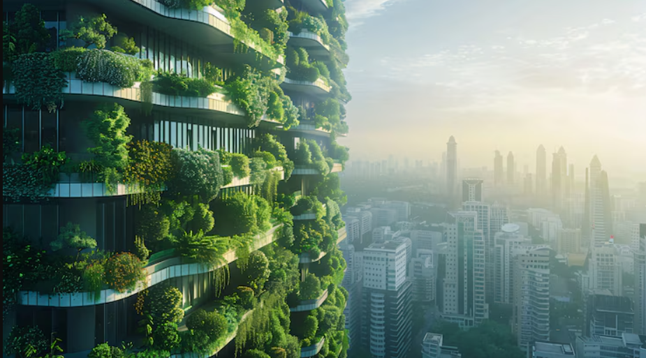 Futuristic exploration of dubai's evolving cityscape