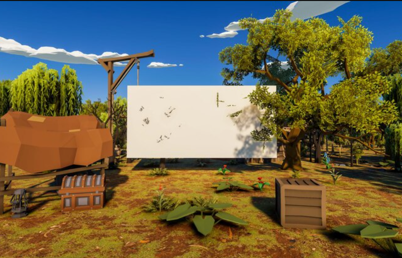 3d render low polygon background with mock up landscape canva scenery in the article, Visualization Tools in Land Consulting Services