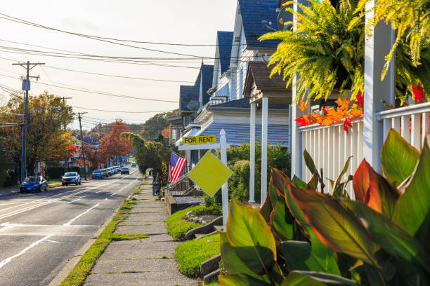 Evening light on rental houses on Pennsylvania Avenue in Pen Argyl, PA , ED1 and CHIP Ministerial Approvals