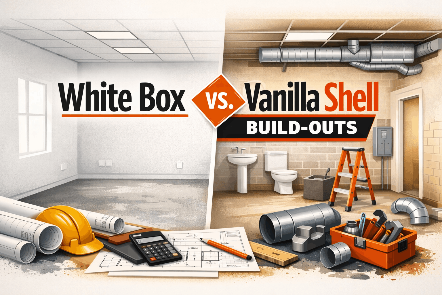 vanilla shell vs white box